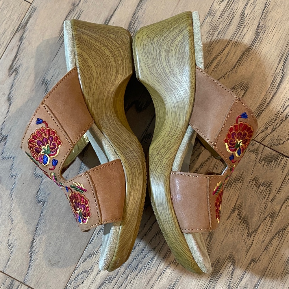 Algeria Slip On Embellished Clogs - Picture 2 of 7